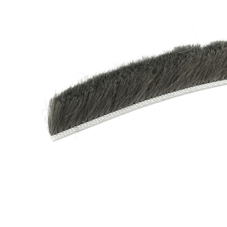 uxcell Window Door Weatherstrip Brush Seal Strip 5mm x 12mm x 18 Feet Gray uxcell Window Door Weatherstrip Brush Seal Strip 5mm x 12mm x 18 Feet Gray